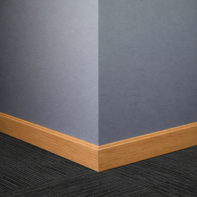 Tarkett / Johnsonite Masquerade Shoe Moulding MS6 Midline Beech 1 1/2" x 8' by 1/4" Straight (Toeless) (80 LF/Box)