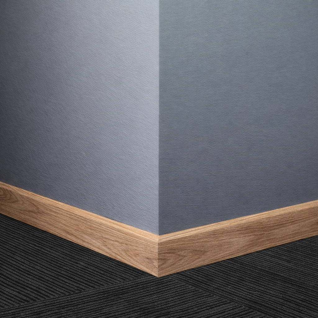 Tarkett / Johnsonite Masquerade Shoe Moulding
 ME3 Seasoned Oak Scout 1 1/2" x 8' Pieces by 1/4" Straight (Toeless)