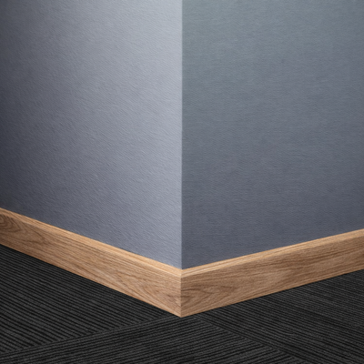 Tarkett / Johnsonite Masquerade Shoe Moulding ME3 Seasoned Oak Scout 1 1/2" x 8' by 1/4" Straight (Toeless) (80 LF/Box)