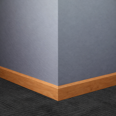 Tarkett / Johnsonite Masquerade Shoe Moulding MS2 Warmed Cherry 1 1/2" x 8' by 1/4" Straight (Toeless) (80 LF/Box)