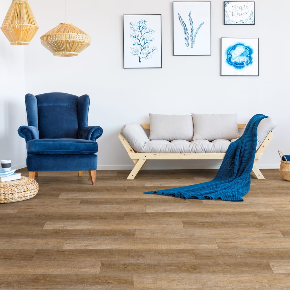 Congoleum Triversa Prime Twill TX020 SPC Luxury Vinyl Plank SmartLock Clic System 7" x 48" (23.9 SF/Box)