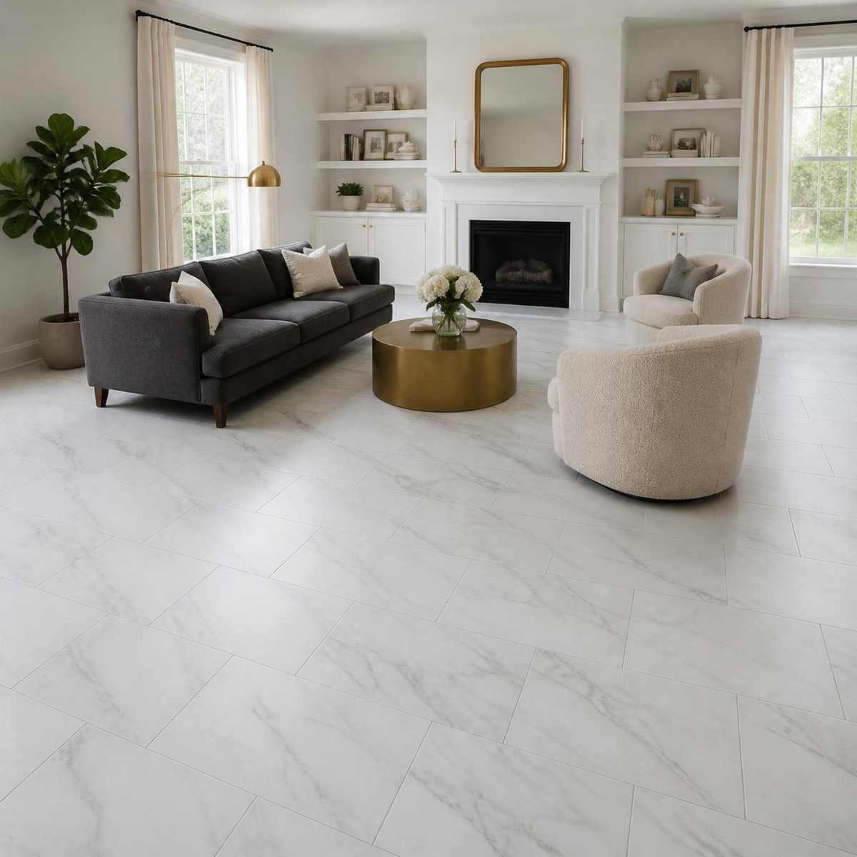 Armstrong Alterna D7377 Seville Dawn 12" x 24" Luxury Vinyl Tile (24.13 SF/Box)