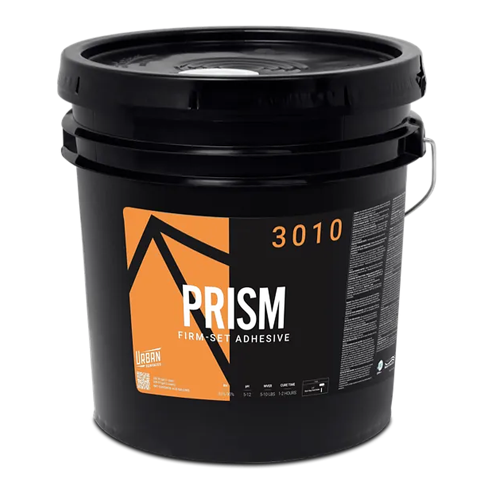 - Urban Surfaces Prism Firm-Set Adhesive 3010-1 1 gallon (150 SF)