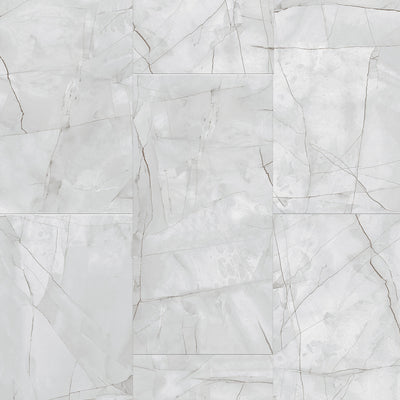 Engineered Floors Carrara Floating LVT T0823-8025 PureGrain Endure Pietra 12" x 24" (16.02 SF/Box)