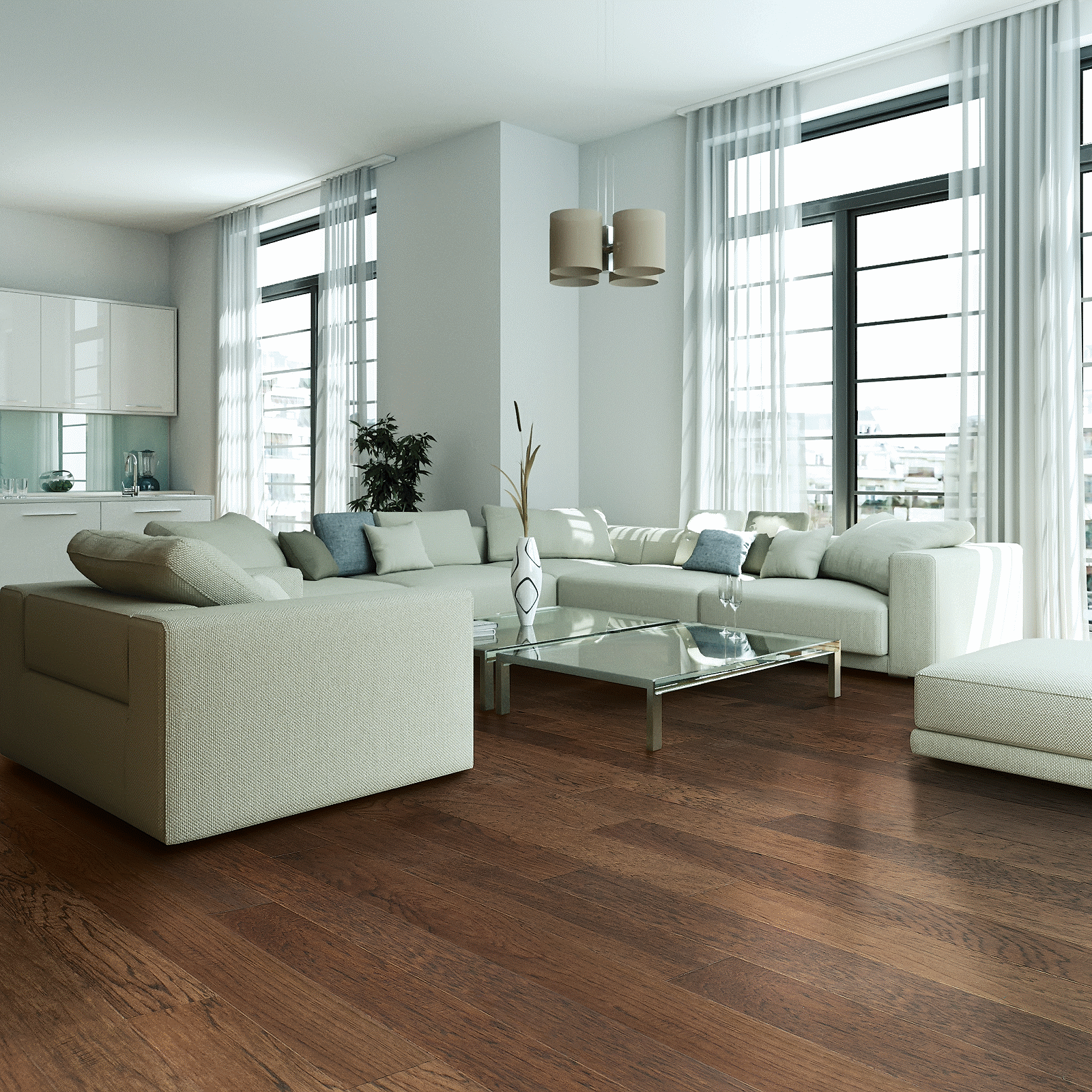 Mohawk TecWood Essentials Indian Peak WEK01-52 Dusty Path Hickory Engineered Hardwood 5" x Random Lengths (29.53 SF/Box)