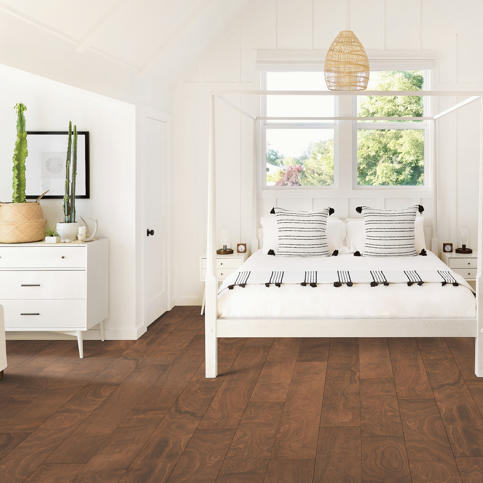Mohawk TecWood Essentials Sendera Birch WEK40-01 Palomino Birch Engineered Hardwood 6.5" X 48" (26.15 SF/Box)