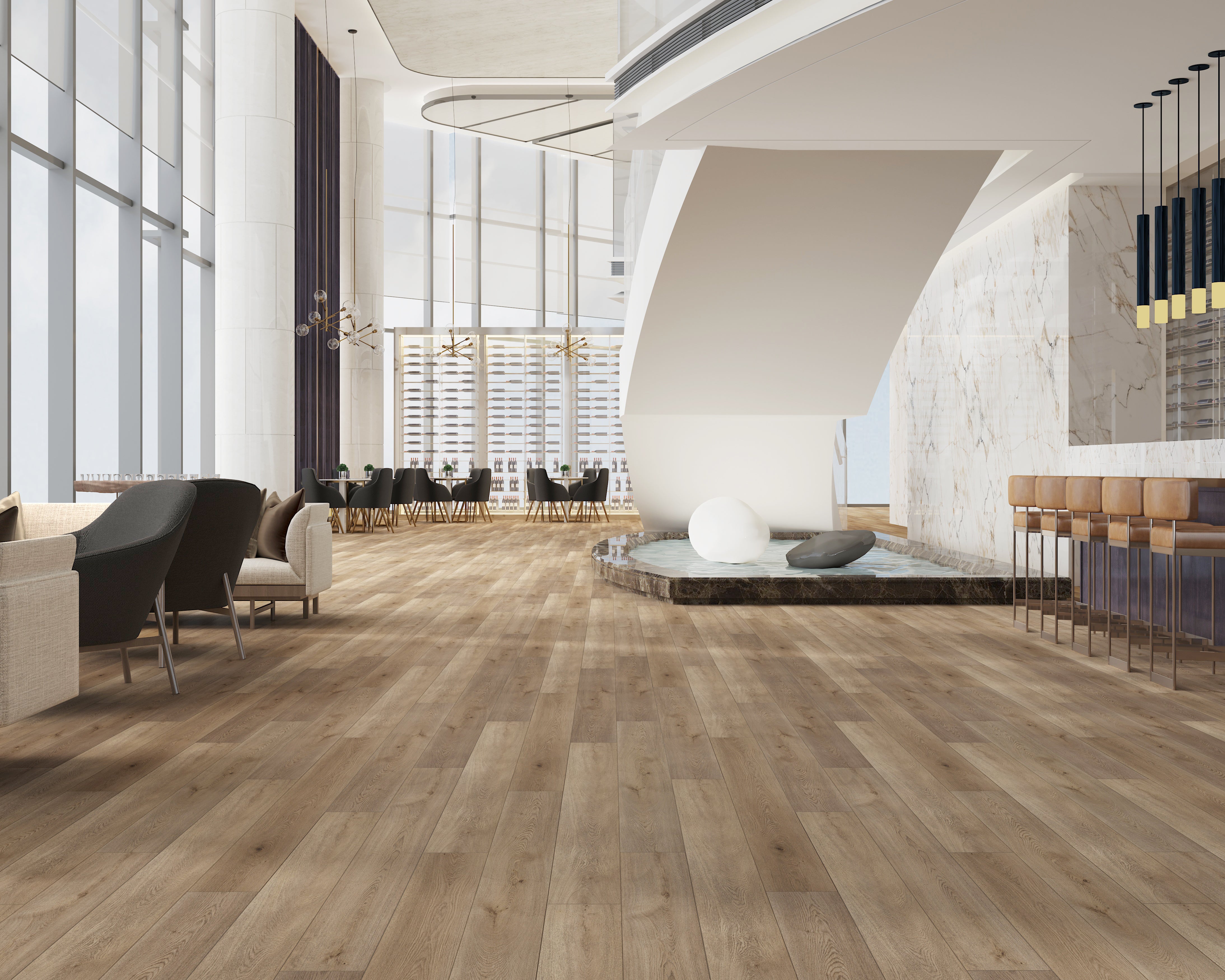 Paradigm Flooring Conquest Windsor CON2011PAD SPC Luxury Vinyl Plank 9" x 72" (17.67 SF/Box)