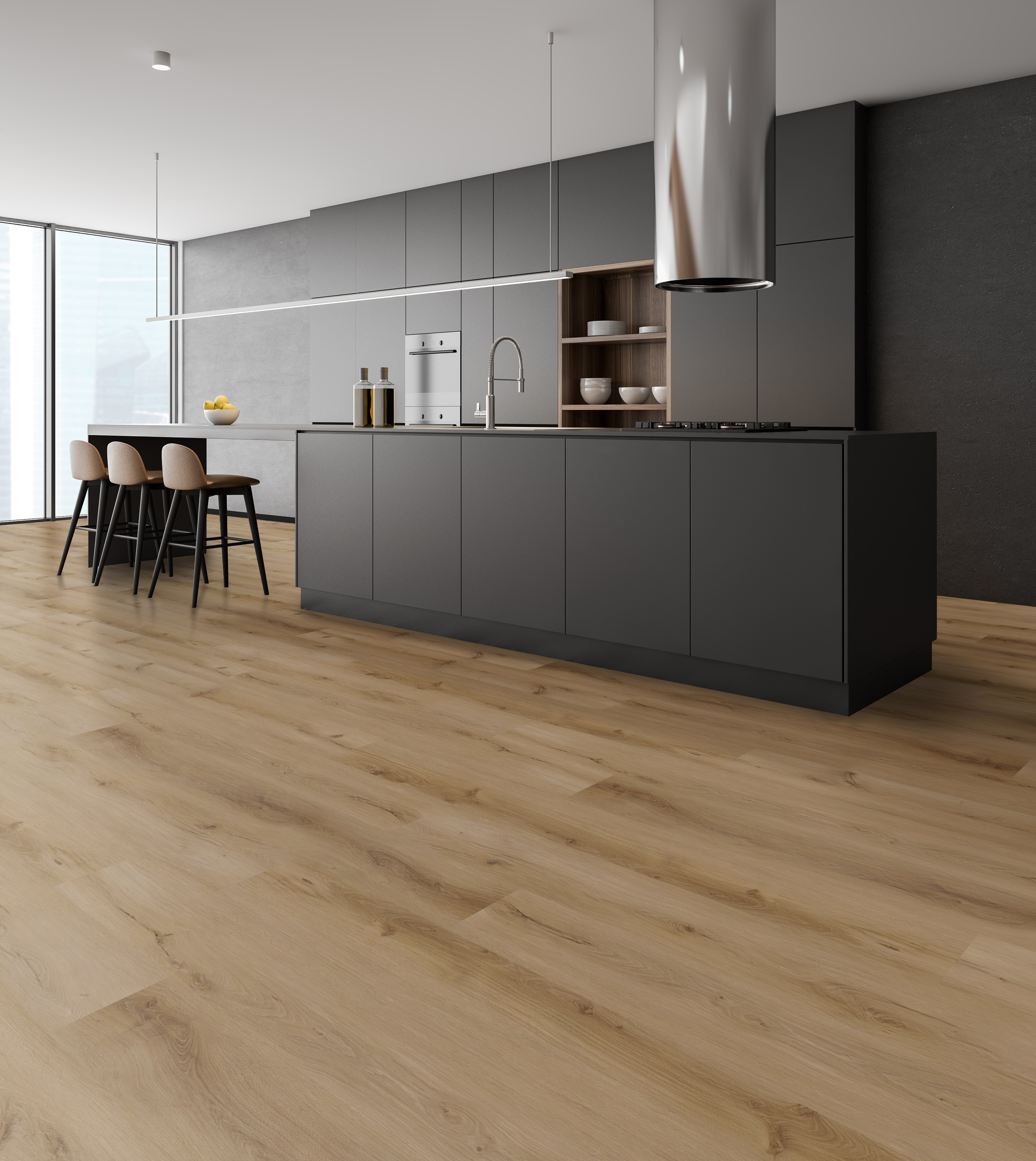 Stanton Natural Beauty 9xl Yukon Macadamia 35444 9" X 72"  (27.36 Sq. Ft/Box)