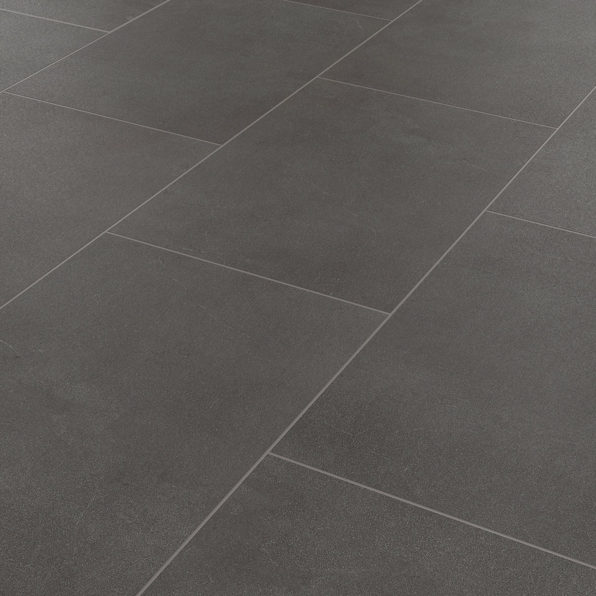 Karndean Korlok Select Black Sands RKT3006-G Black Stone Tile 18" x 24"