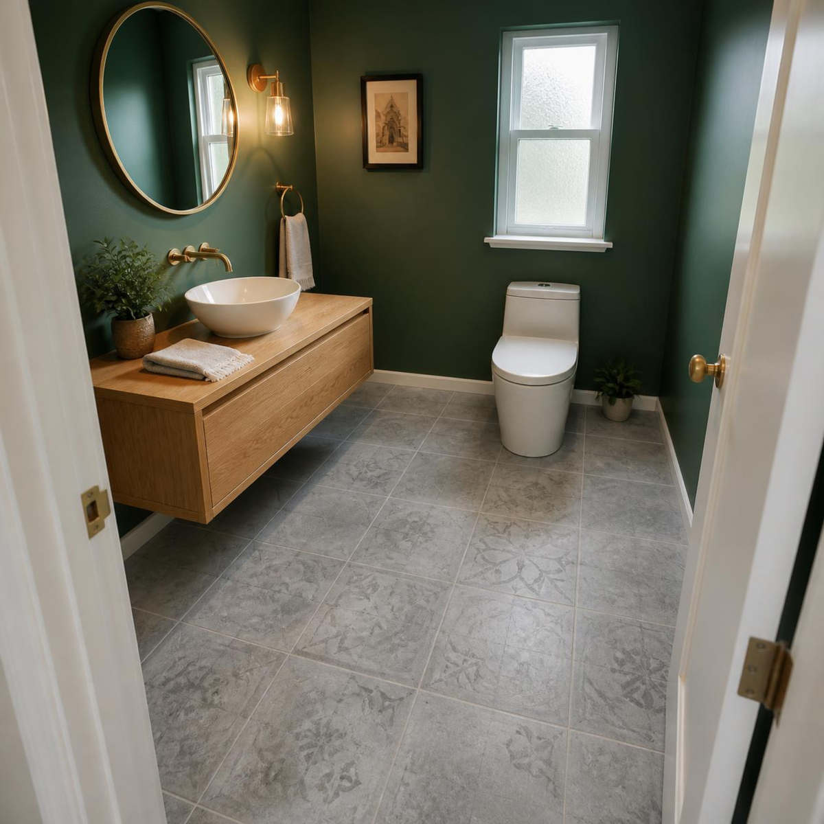 Armstrong Alterna D4023 Mirage Brown 16" x 16" Luxury Vinyl Tile (24.89 SF/Box)