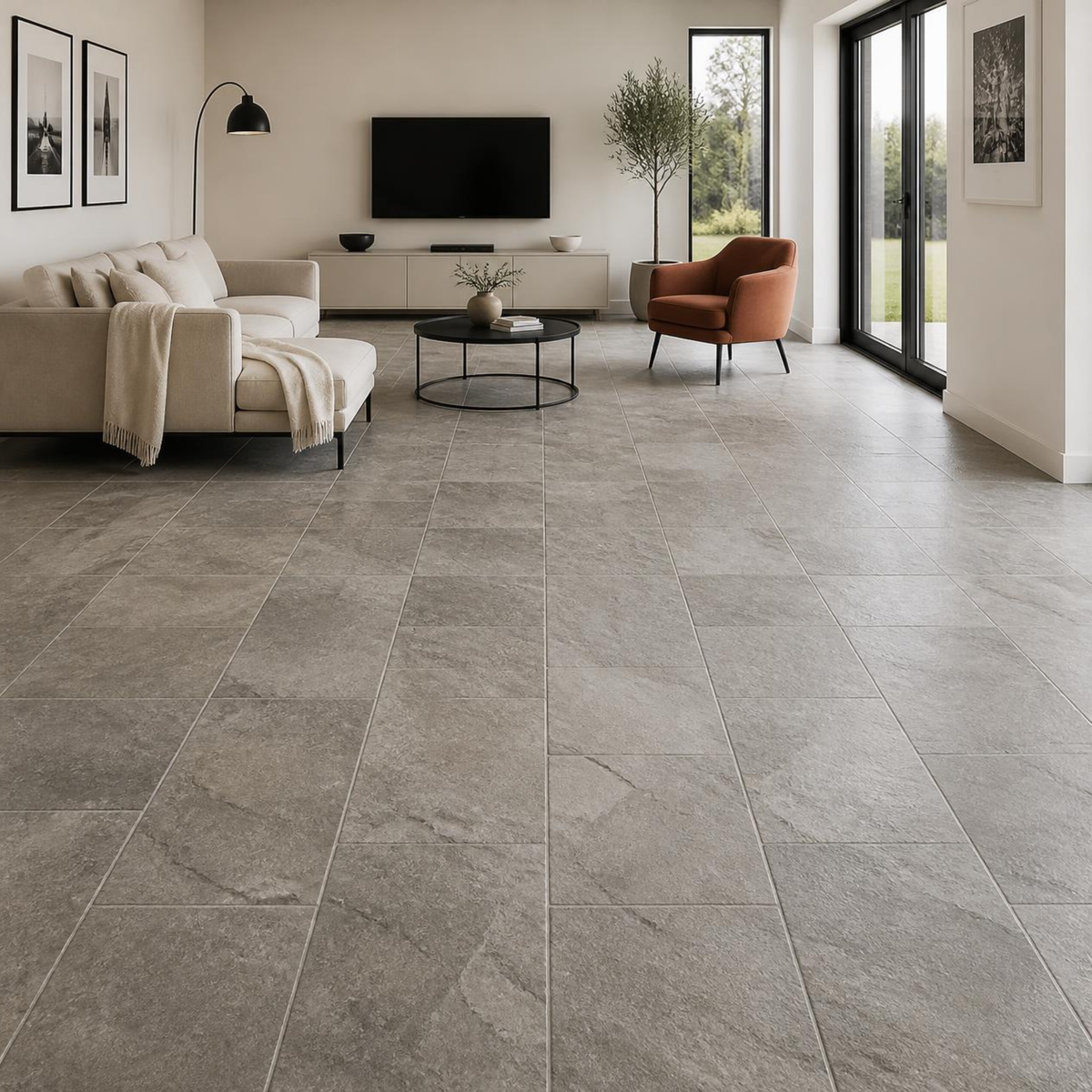 Armstrong Alterna D7113 Light Gray 12" x 24" Luxury Vinyl Tile (24.13 SF/Box)