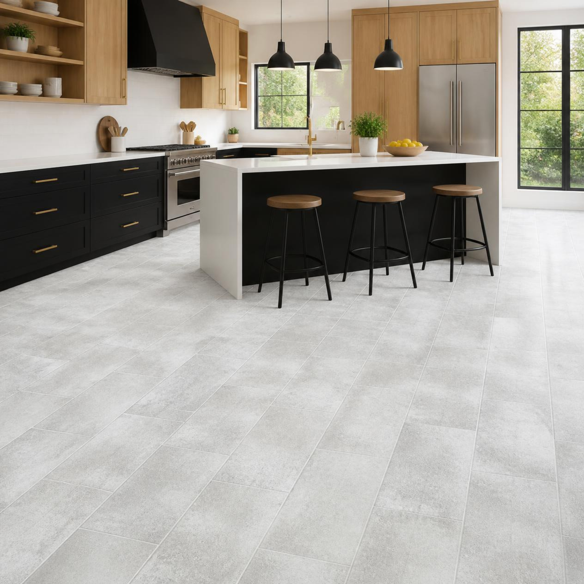Armstrong Alterna D7189 White Vague 12" x 24" Luxury Vinyl Tile (24.13 SF/Box)