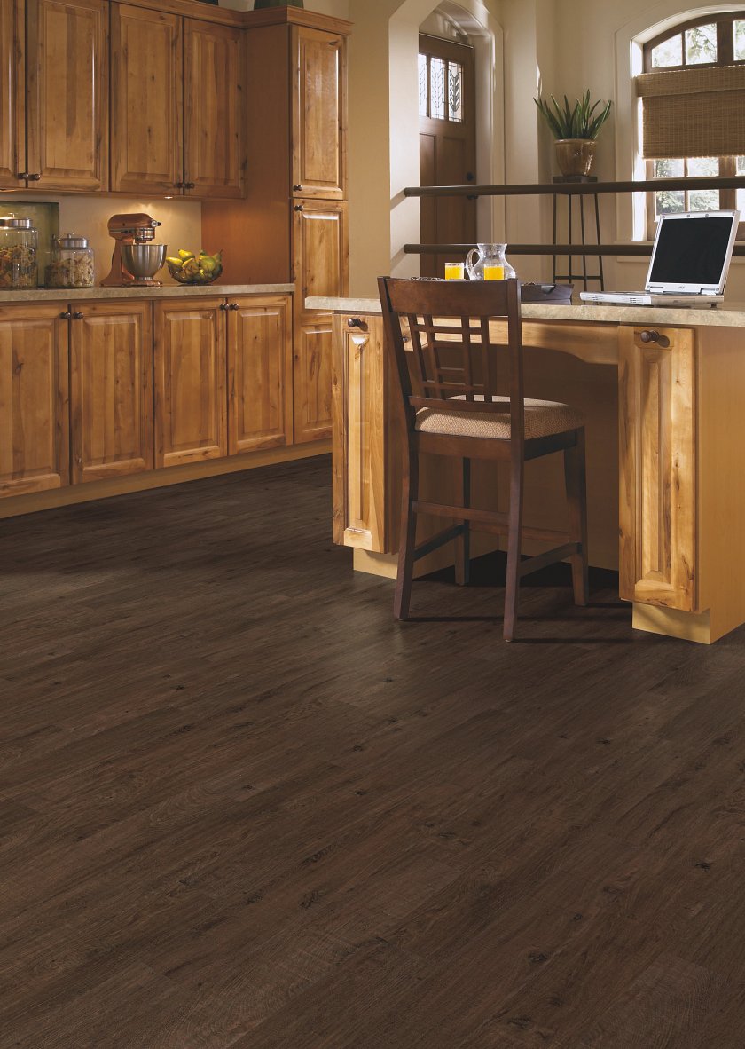 COREtec Deep Smoked Oak WPC Vinyl Plank Flooring VV023-00202 LVP Originals Classics 5" x 48" (26.47 SF/Box)