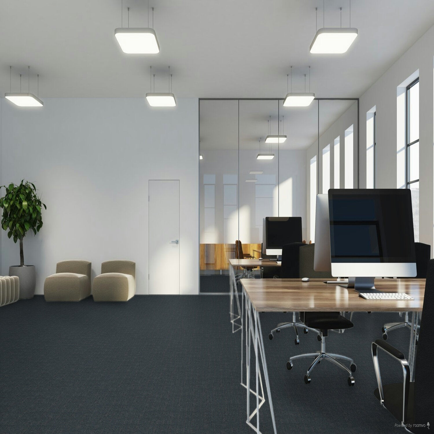 City Centre Offices”7”series set”2000-01 Pentz Carpet Oasis 7477T-2787 Mojave 24