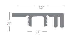 Armor Floors End Cap – product image showing size, style, and brand details.