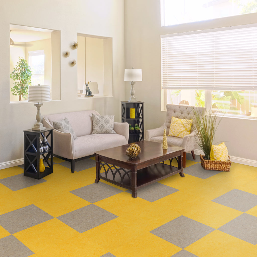 Forbo Edelweiss Linoleum CL333257 Marmoleum Click Cinch LOC Seal 12" x 12"(6.78 SF/Box)