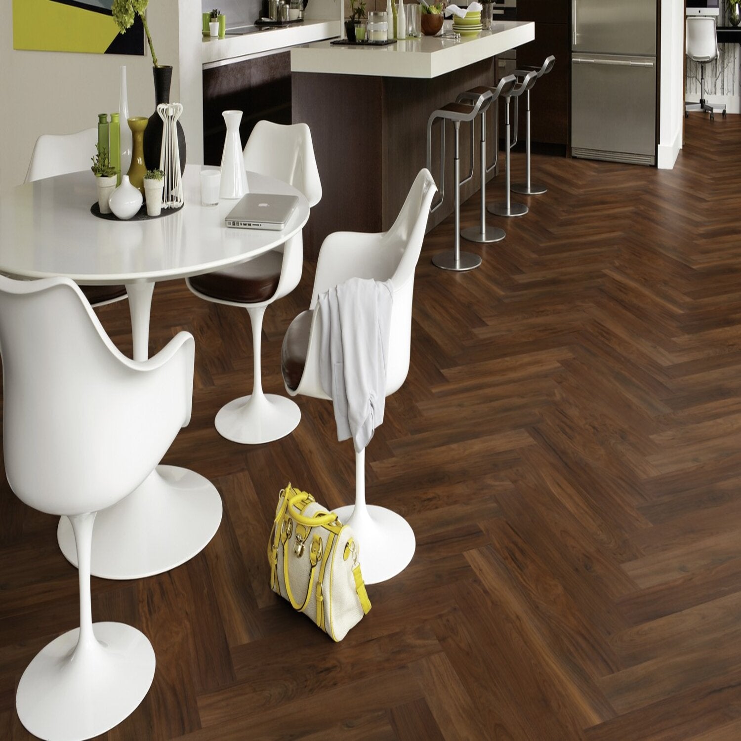 Karndean Opus Vinyl Plank Flooring - Natural Walnut 6