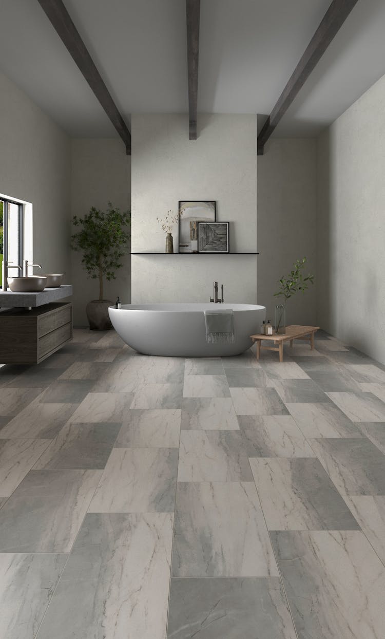 Mannington Adura Flex Tile Arctic FXR461-470278 Glacier 12" x 24" (36 SF/Box)