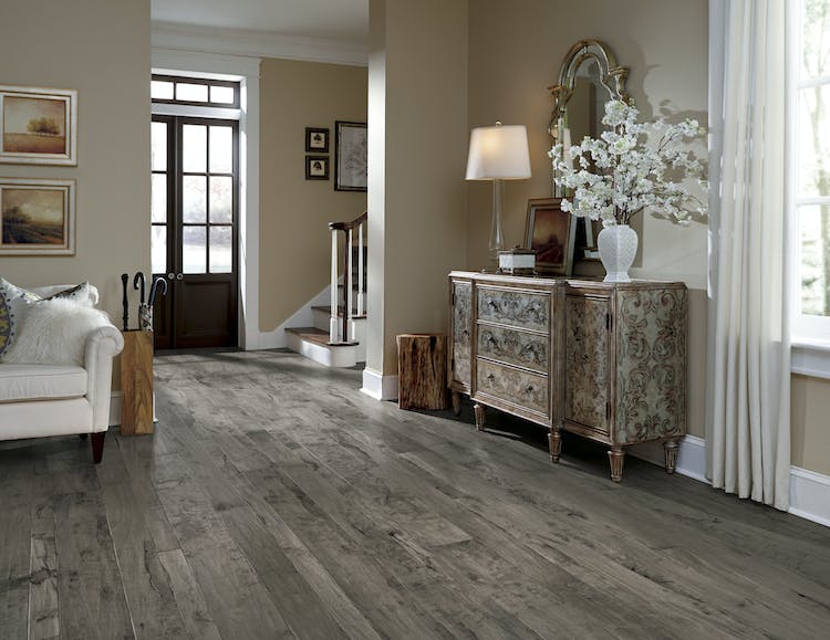 Mannington Hand Crafted Pacaya Mesquite PMQ07ASH1-276053 Ash 3", 5", 7" Wide With Varying Lengths Up to 84” (35 SF/Box)