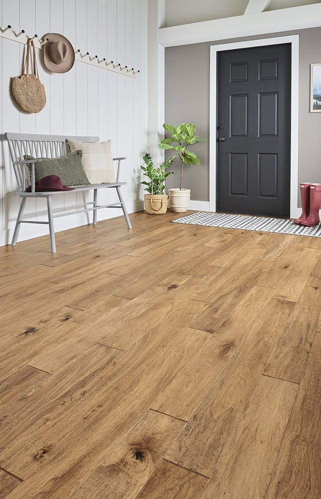Mannington Hand Crafted Kodiak KDK05CHP1-468414 Champagne 5" Wide With Varying Lengths Up to 48” (40 SF/Box)