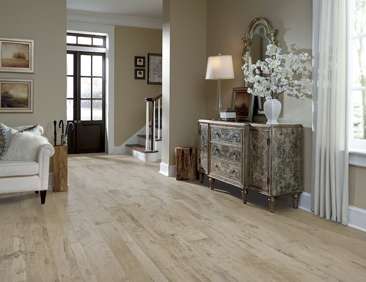 Mannington Hand Crafted Pacaya Mesquite PMQ07PUM1-276051 Pumice 3", 5", 7" Wide With Varying Lengths Up to 84” (35 SF/Box)