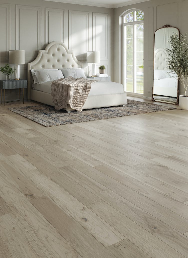 Mannington Hand Crafted Provence MSP07BLC1-489458 Blanc 7” Wide With Varying Lengths Up to 84” (24.50 SF/Box)