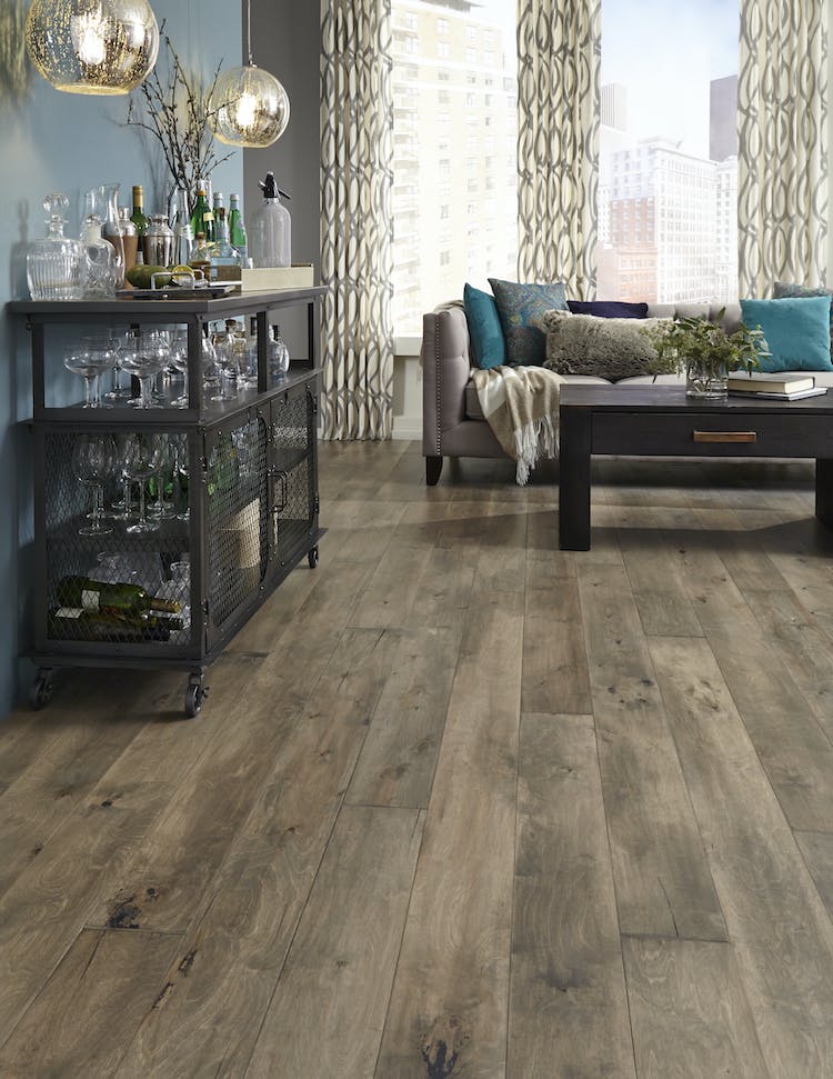 Mannington Hand Crafted Iberian Hazelwood LWB06AL1-347515 Almond 6.5” Wide With Varying Lengths Up to 84” (37.13 SF/Box)