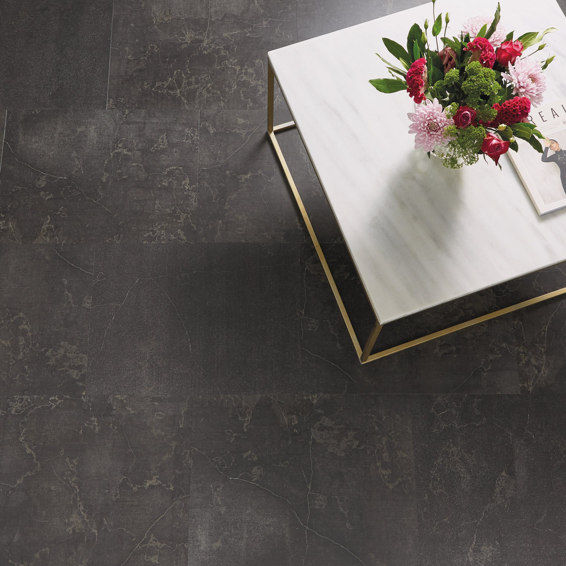 Karndean Opus Vinyl Tile Flooring - Lutum 18 Karndean Opus Vinyl Tile Flooring - Lutum 18