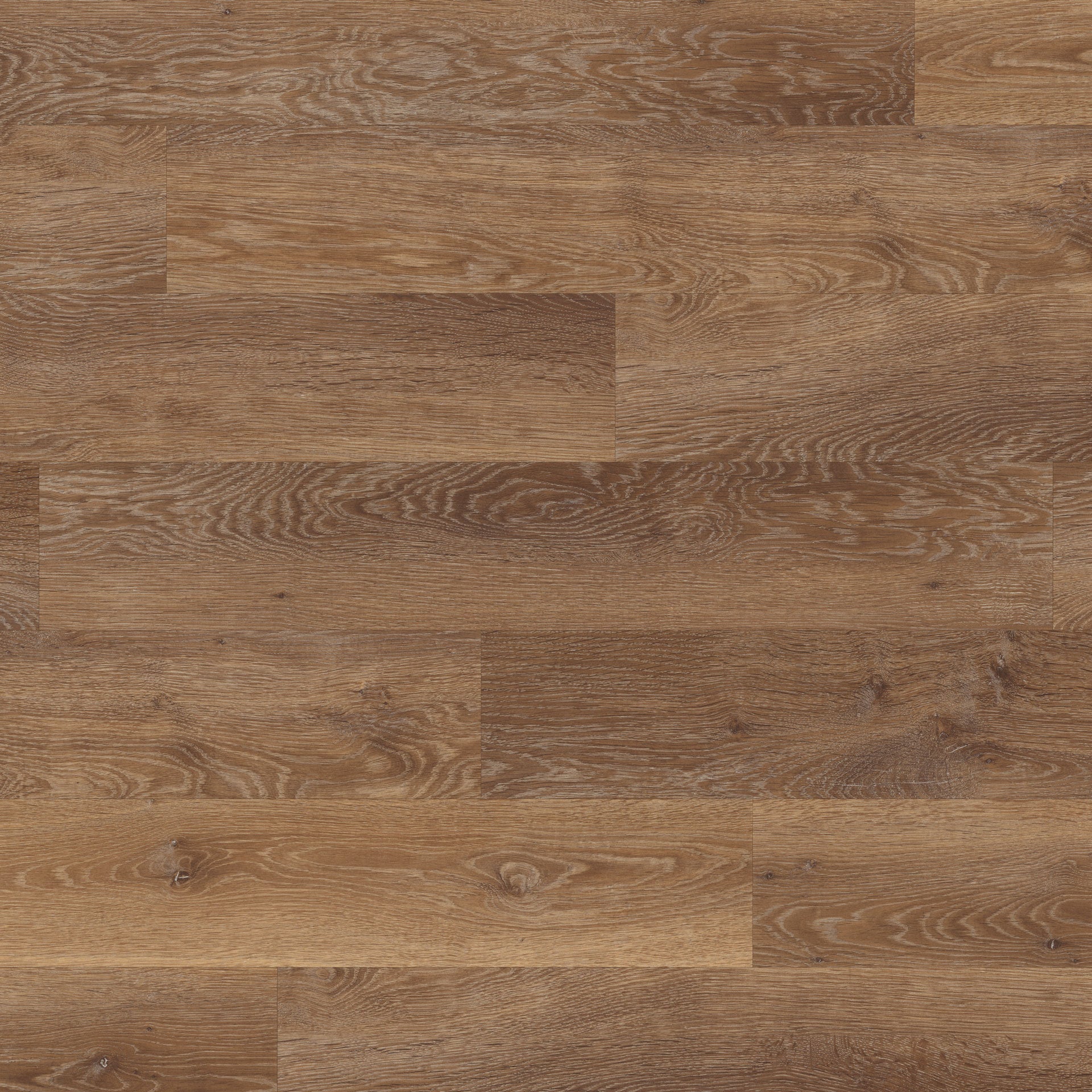 Karndean Knight Tile Rigid Core Mid Limed Oak SCB-KP96-6 Mid Brown Wood Plank (Partial Piece - Sample)
