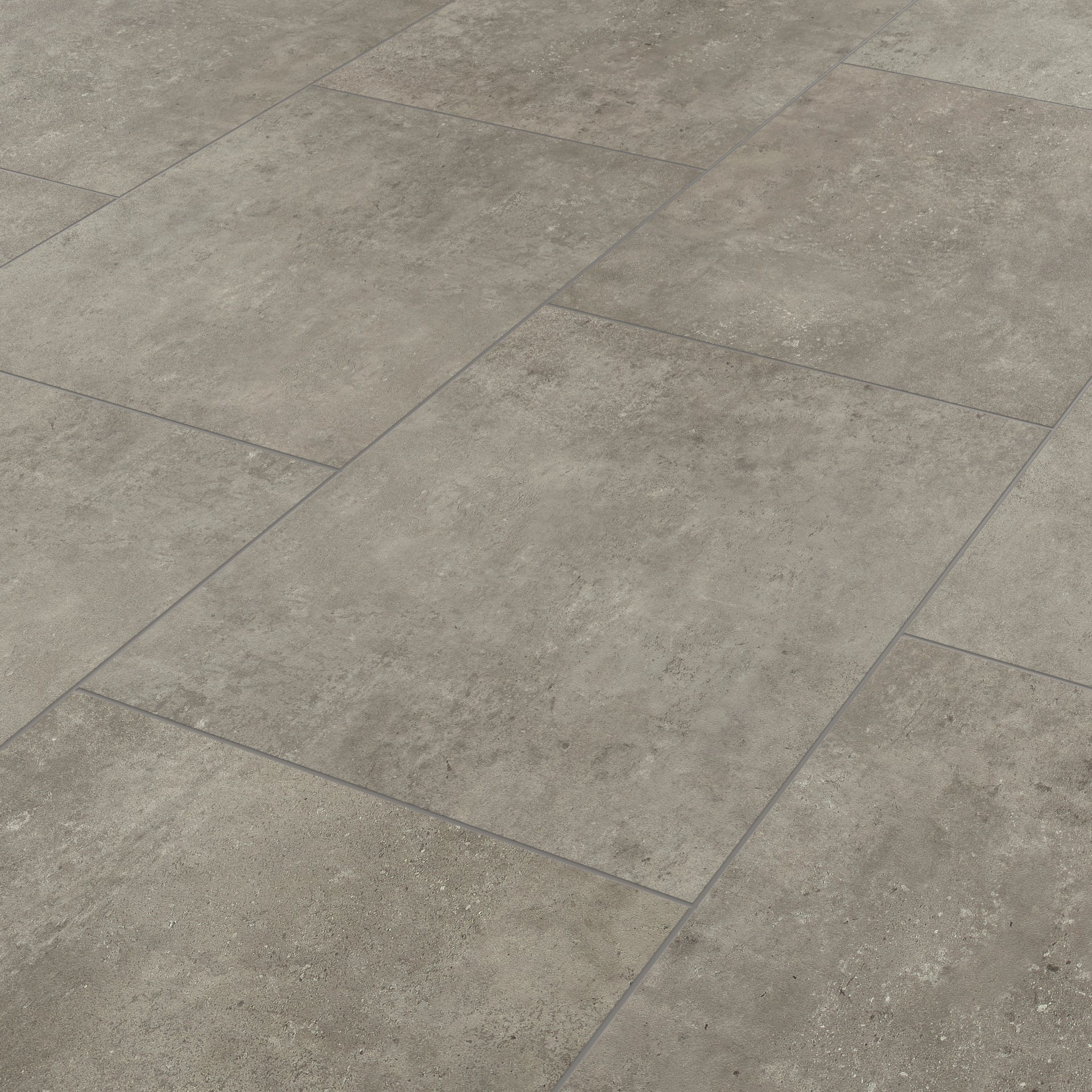 Karndean Korlok Select Pebble Grey RKT3009-G Gray Stone Tile 18" x 24"