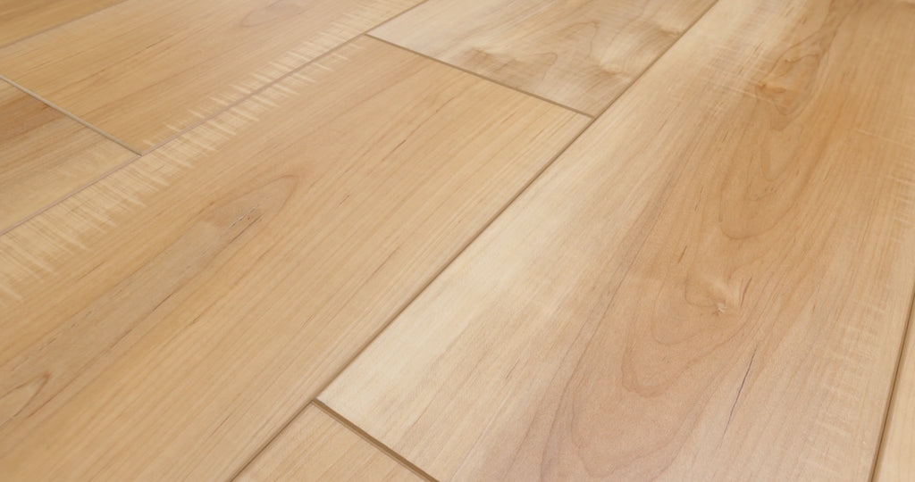 COREtec Manila Oak WPC Vinyl Plank Flooring close-up video showing authentic wood grain texture and natural light oak character