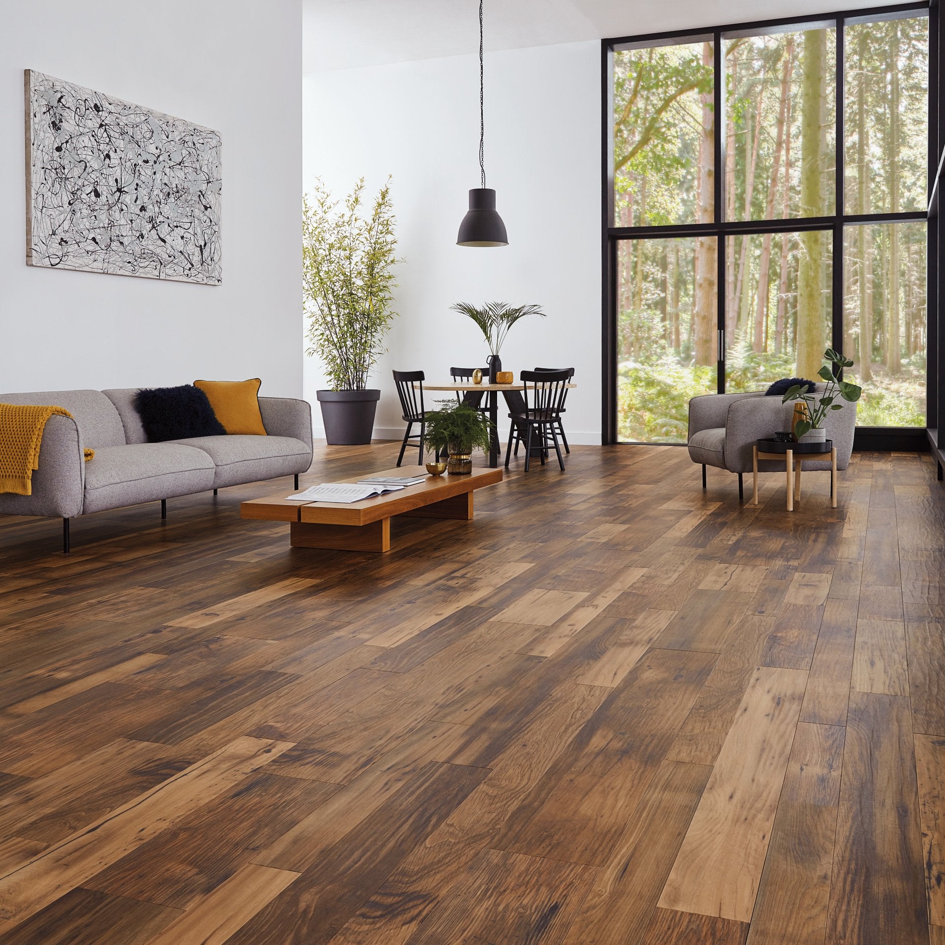 Karndean Art Select AKP-EW21 Reclaimed Chestnut Floor Tile 9" x 56"