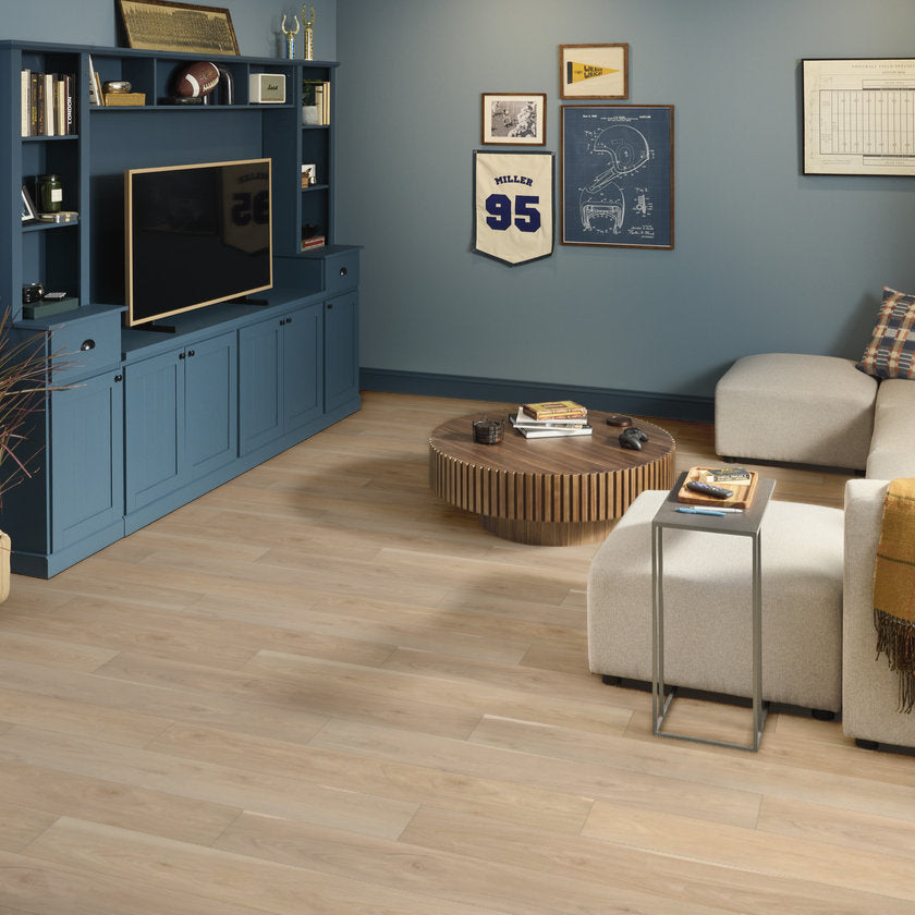 Shaw Pantheon HD+ Natural Bevel Alabaster 1051V-01098 7.04" x 48.03" Luxury Vinyl Plank (18.81 SF/Box)