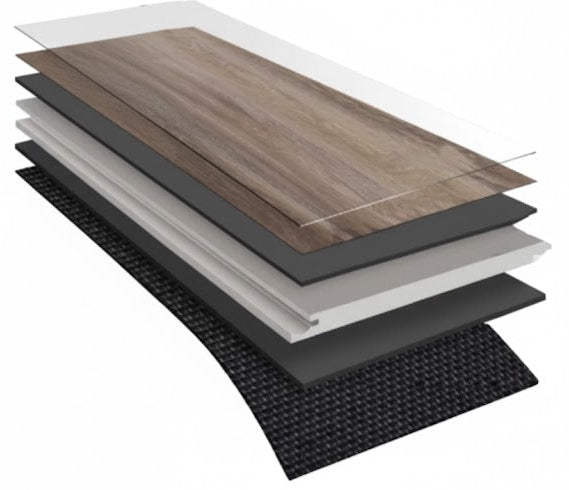 Luxway Tawny Sonique 9" x 60" Floating LVT