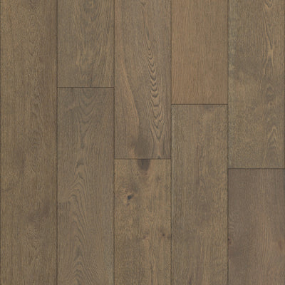Shaw Castlewood Oak SW485-00508 Armory 7.48" x Random Lengths up to 74.8" Engineered Wire Brushed White Oak Hardwood Flooring (31.09 SF/Box)