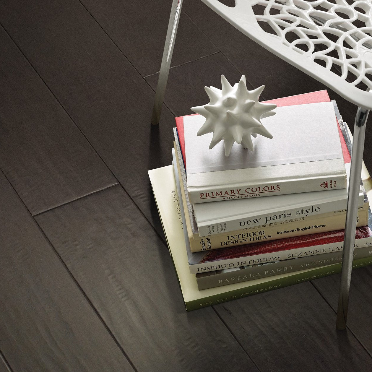 Shaw Pacific Grove SW594-09003 Midnight 6.38" x Random Lengths up to 58.5" Scraped Maple Hardwood Flooring (30.48 SF/Box)