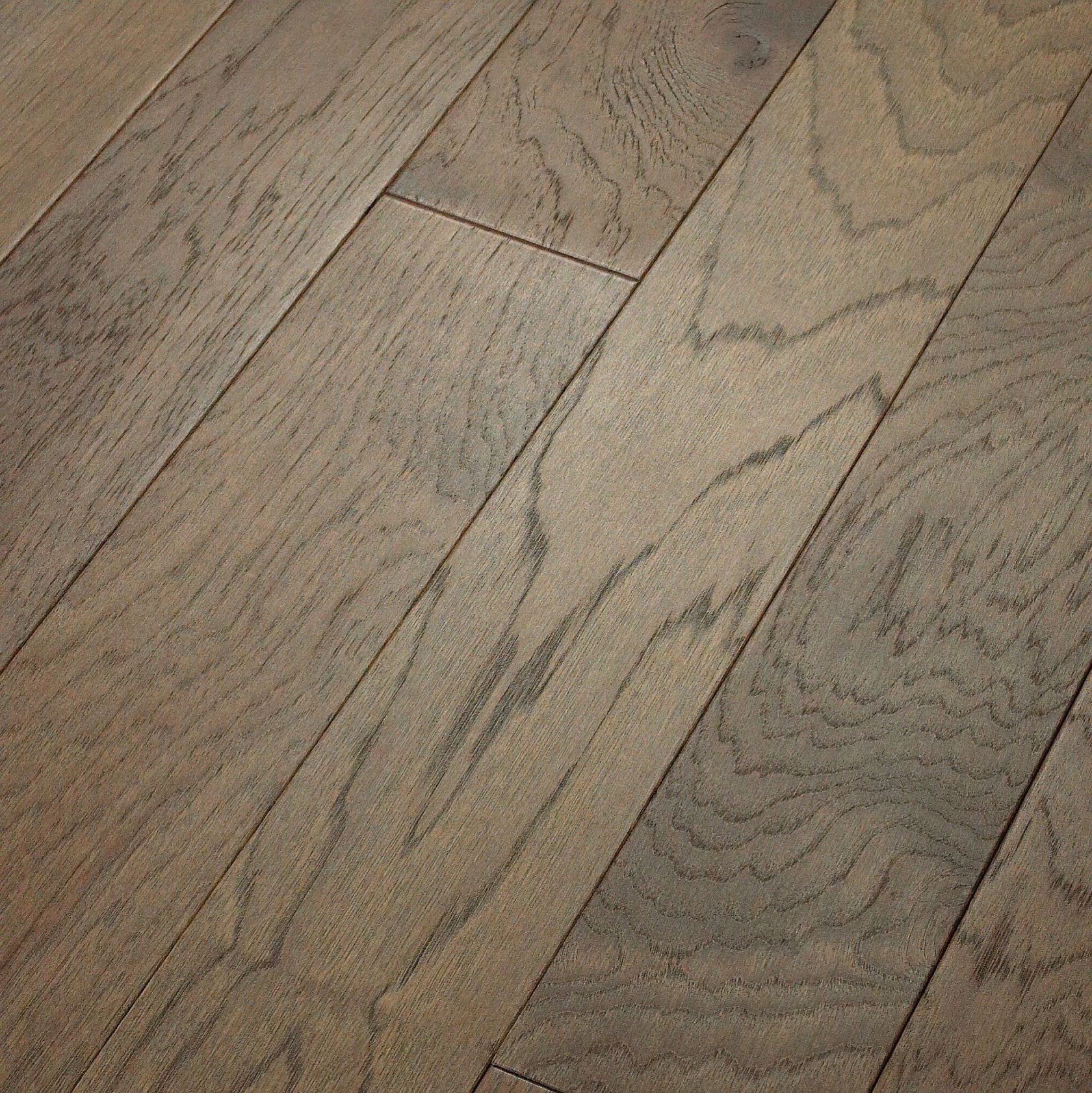 Shaw Northington Smooth SW669-07035 Chestnut 4.94" x Random Lengths up to 58.56" Engineered Smooth Hickory Hardwood Flooring (19.72 SF/Box)
