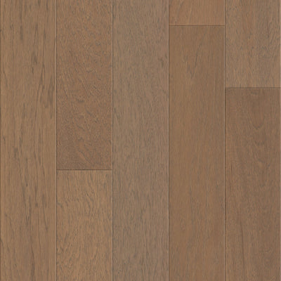 Shaw High Plains 6 3/8 SW712-02052 Jute 6.37" Wide x Random Lengths up to 58.5" Engineered Wirebrushed Hickory Hardwood Flooring (30.48 SF/Box)