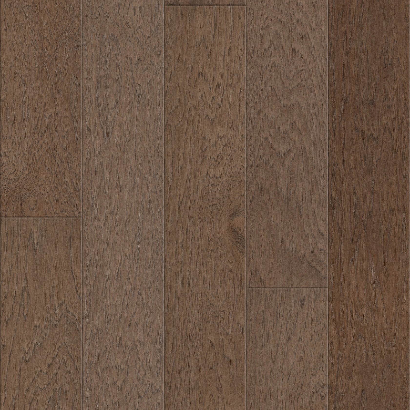Shaw High Plains 6 3/8 SW712-07069 Hide 6.37" Wide x Random Lengths up to 58.5" Engineered Wirebrushed Hickory Hardwood Flooring (30.48 SF/Box)