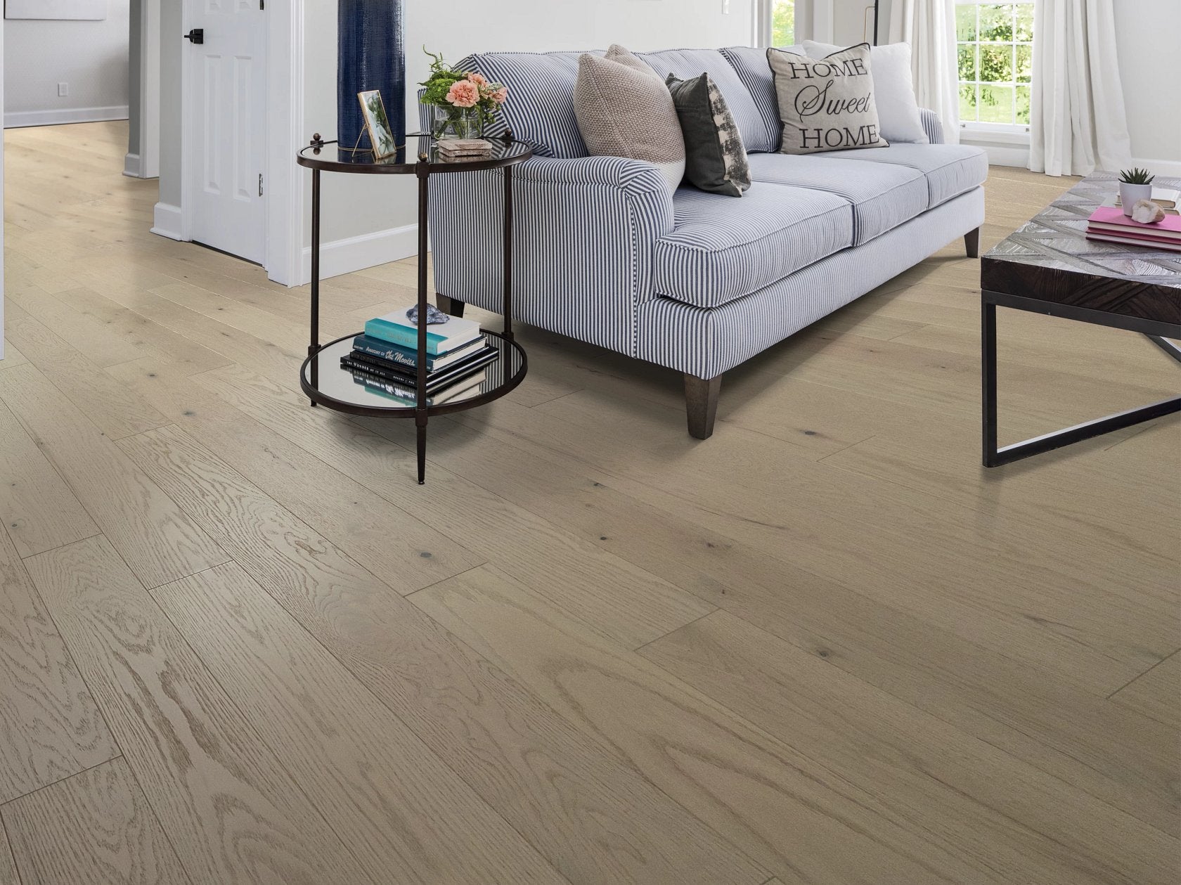 Shaw Sanctuary Oak SW714-01089 Haven 6.38" x Random Size Random Lengths up to 58.56" Hardwood (25.4 SF/Box)
