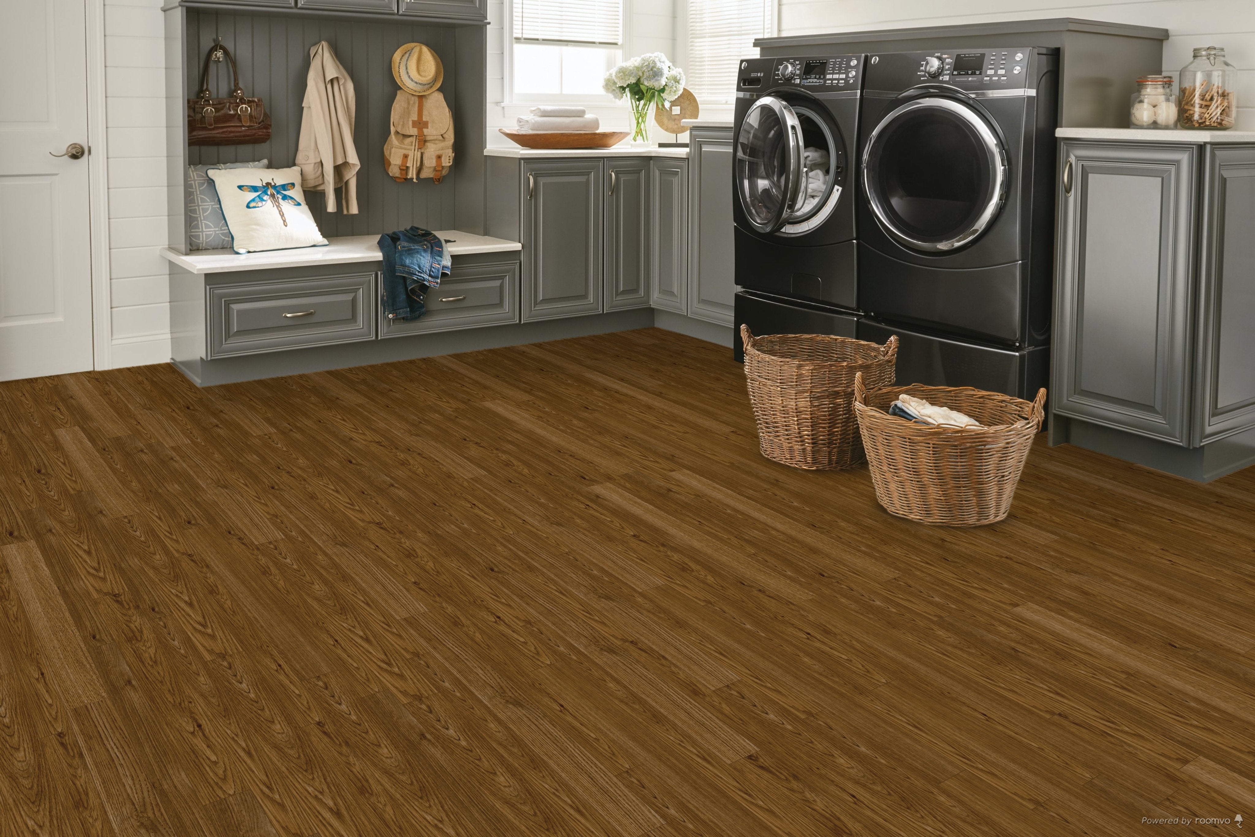 Armstrong FlexStep Value Plus ARMG2480401 Chestnut Brown Vinyl Sheet