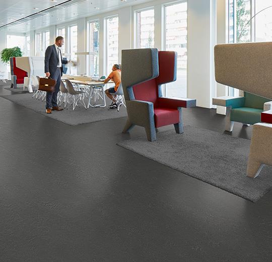 Forbo Marmoleum Solid Concrete 3725 Cosmos Linoleum Flooring