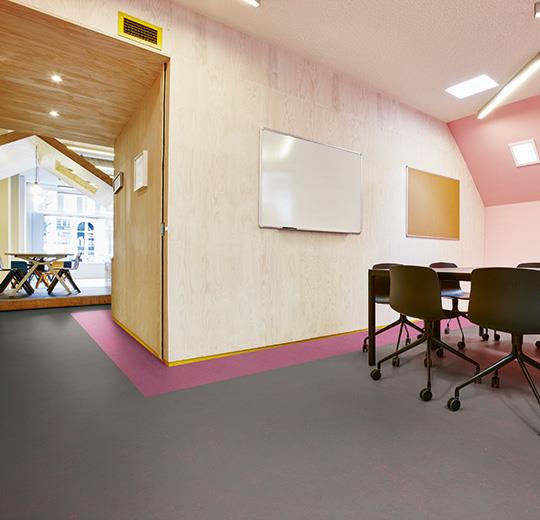 Forbo Marmoleum Solid Concrete 3735 Purple Shimmer Linoleum Flooring