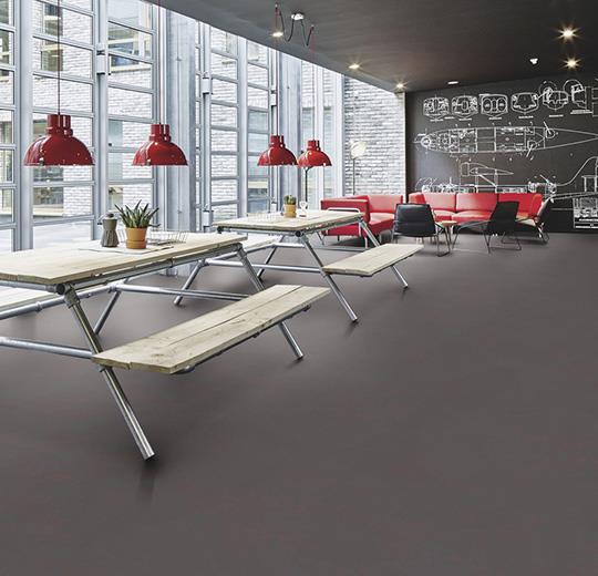 Forbo Marmoleum Solid Concrete 3737 Red Shimmer Linoleum Flooring