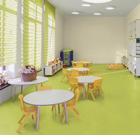 Forbo Marmoleum Solid Concrete 3742 Green Glow Linoleum Flooring