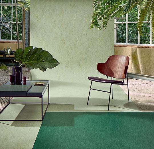 Forbo Marmoleum Marbled Fresco 3271 Hunter Green Linoleum Flooring
