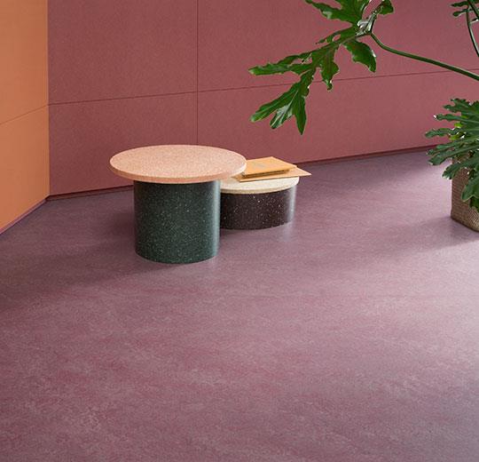 Forbo Marmoleum Marbled Real 3272 Plum Linoleum Flooring