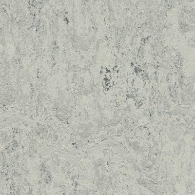 Forbo Marmoleum Marbled Real 3032-9745 Mist Grey Linoleum Sheet Flooring (79" Width)