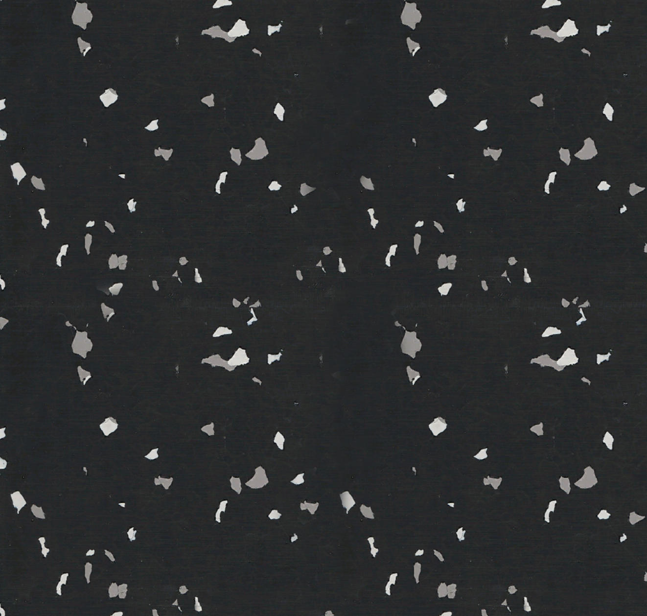 Flexco Delane Galaxy SSV6D1S308 36" x 36" x 1/8" Solid Vinyl Tile