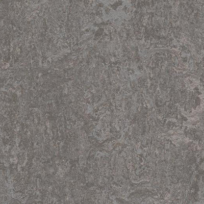 Forbo Marmoleum Marbled Real 3137-10671 Slate Grey Linoleum Sheet Flooring (79" Width)